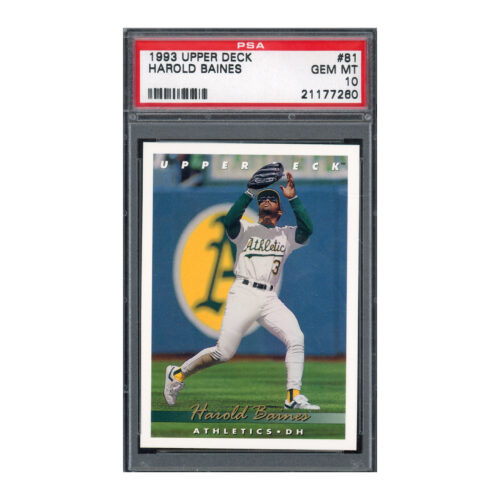 1993 Upper Deck #81 Harold Baines PSA 10