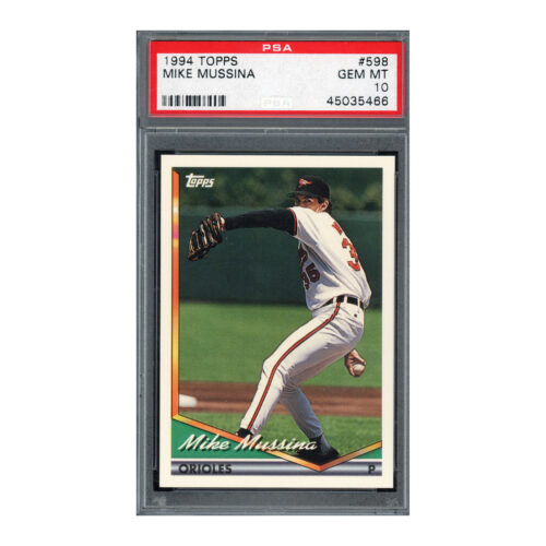 1994 Topps #598 Mike Mussina PSA 10
