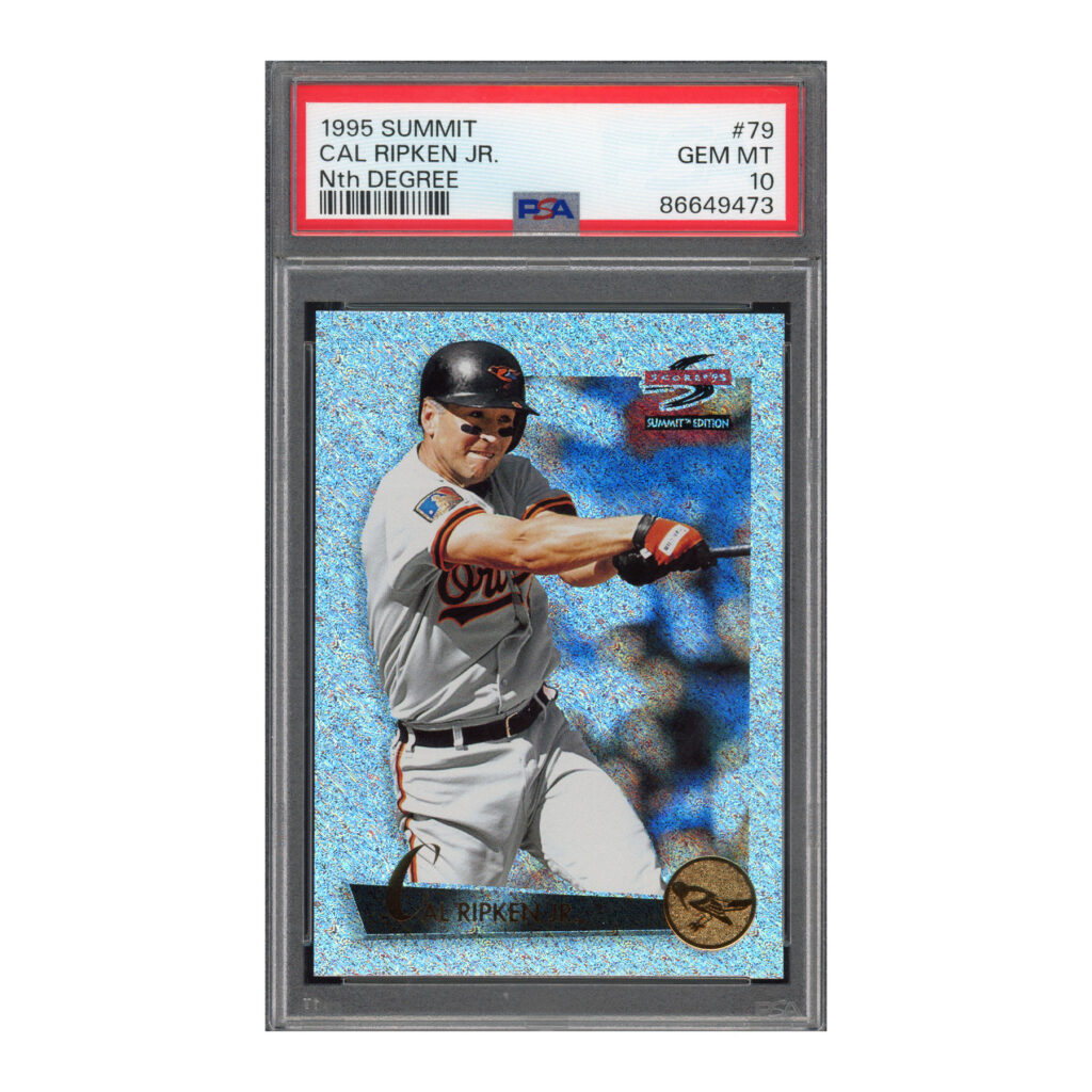 1995 Summit Nth Degree #79 Cal Ripken PSA 10