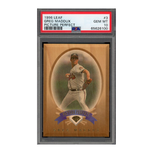 1996 Leaf Picture Perfect #3 Greg Maddux PSA 10