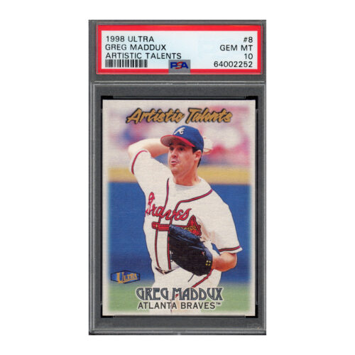 1998 Ultra Artistic Talents #8 Greg Maddux PSA 10