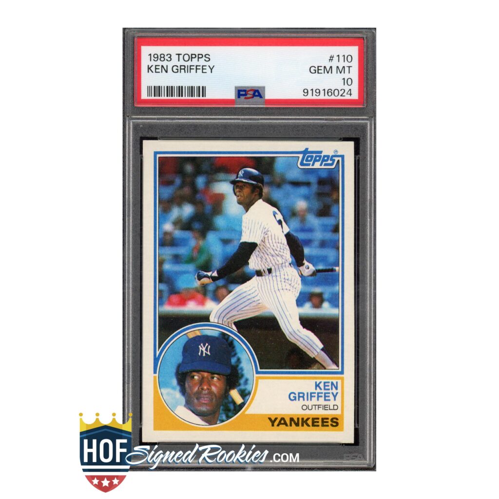 1983 Topps #110 Ken Griffey PSA 10