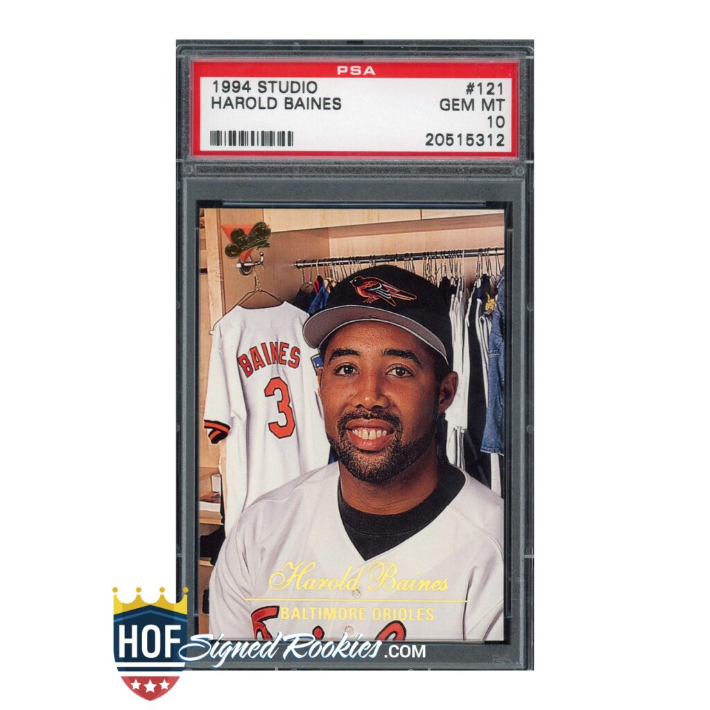 1994 Studio #121 Harold Baines PSA 10