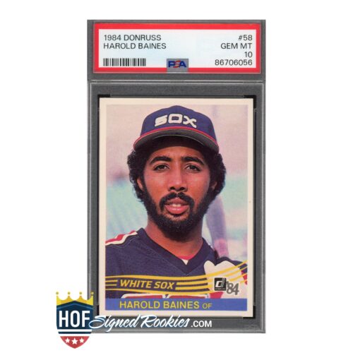 1984 Donruss #58 Harold Baines PSA 10