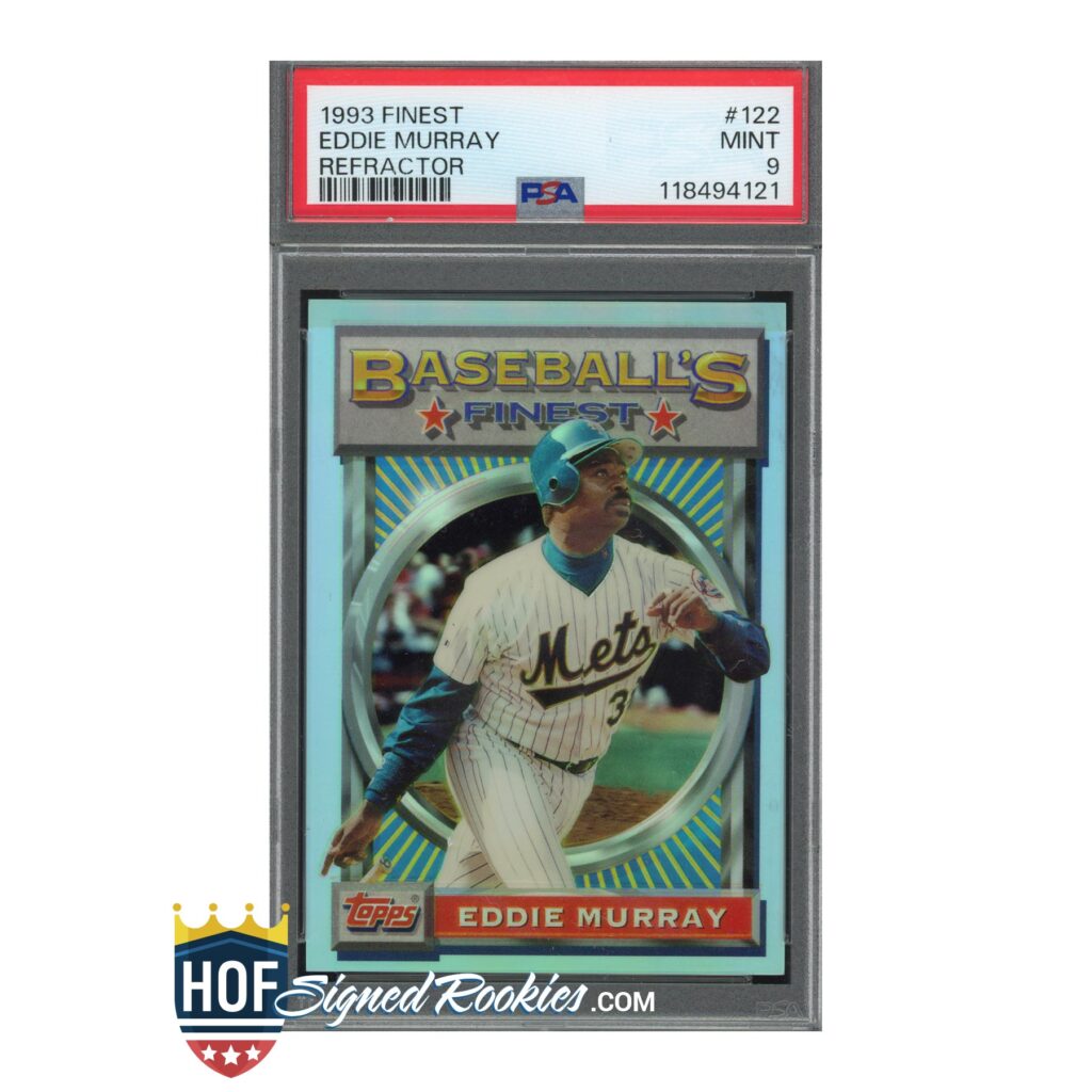 1993 Finest Refractor #122 Eddie Murray PSA 9