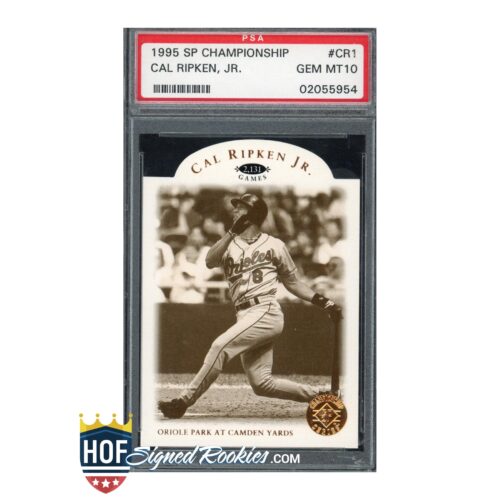 1995 SP Championship Die-Cut #CR1 Cal Ripken PSA 10