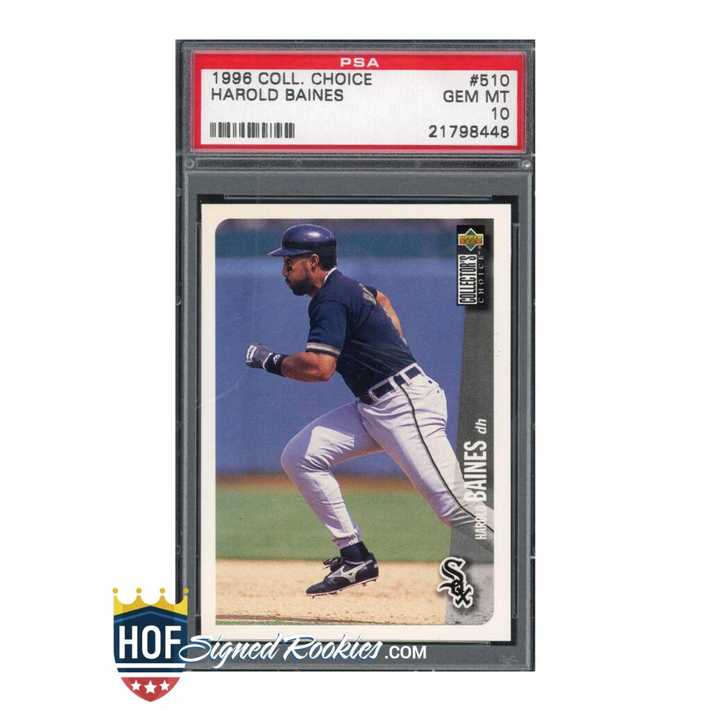 1996 Collector's Choice #510 Harold Baines PSA 10