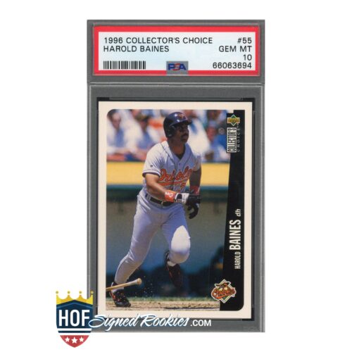 1996 Collector's Choice #55 Harold Baines PSA 10