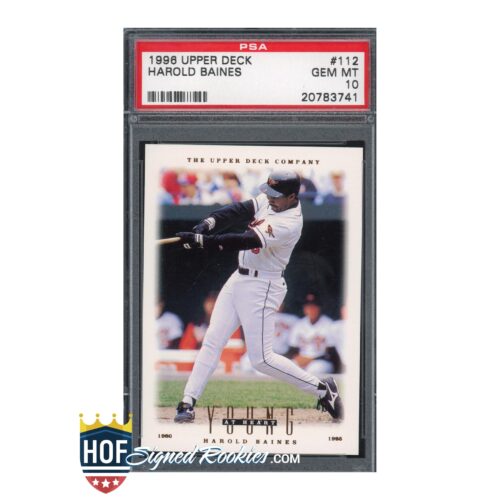 1996 Upper Deck #112 Harold Baines PSA 10