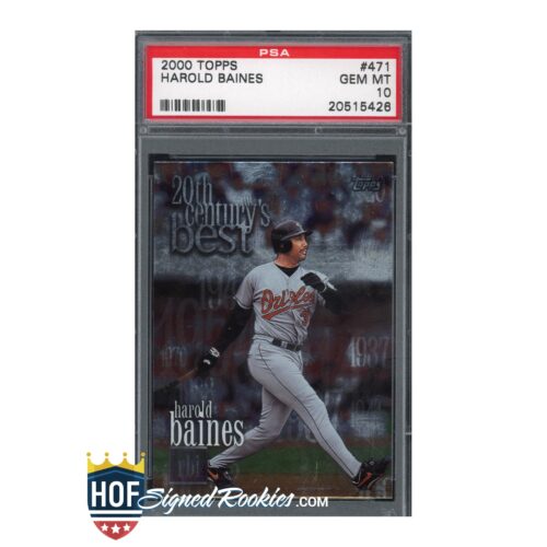 2000 Topps #471 Harold Baines PSA 10