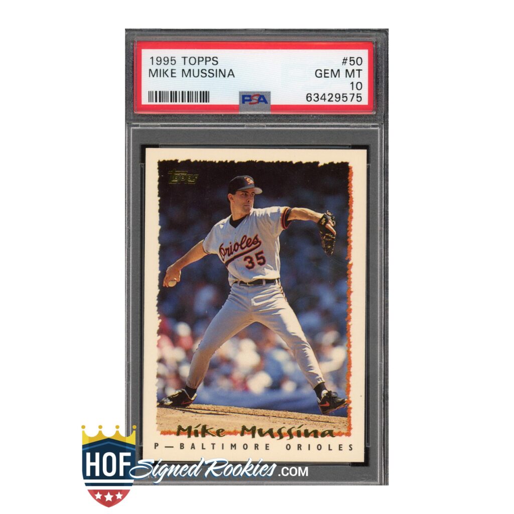 1995 Topps #50 Mike Mussina PSA 10