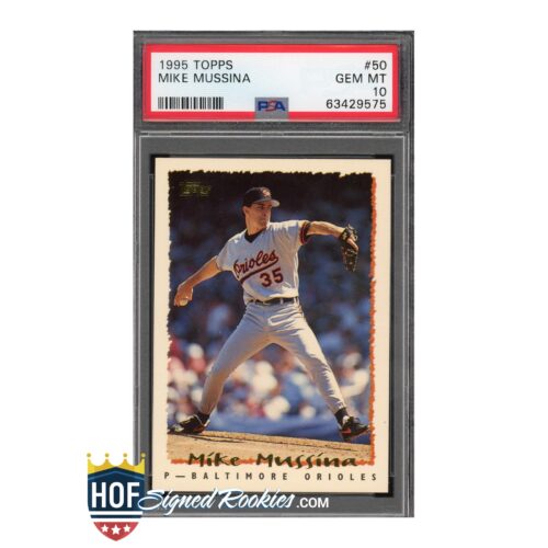 1995 Topps #50 Mike Mussina PSA 10