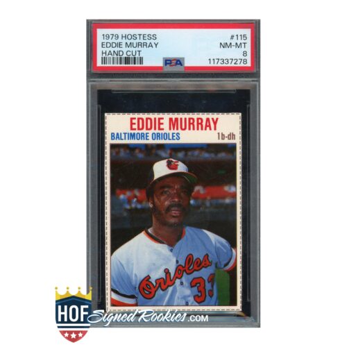 1979 Hostess #115 Eddie Murray PSA 8