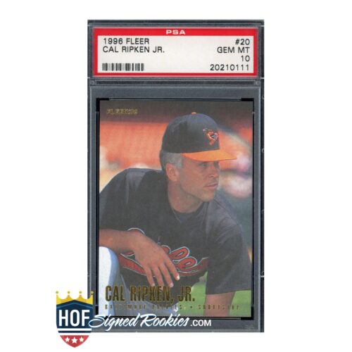 1996 Fleer #20 Cal Ripken PSA 10