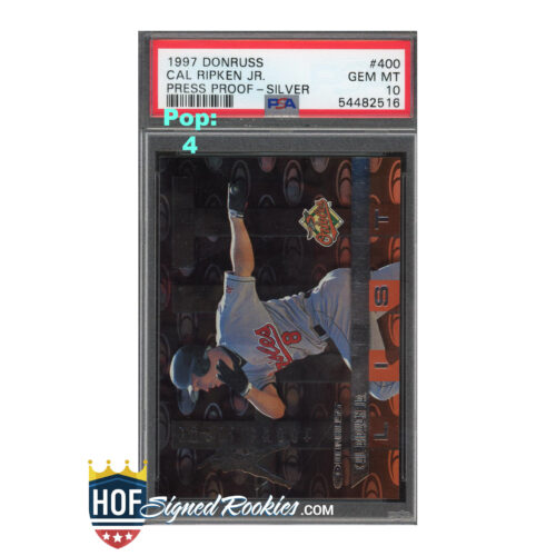 1997 Donruss Silver Press Proof #400 Cal Ripken PSA 10
