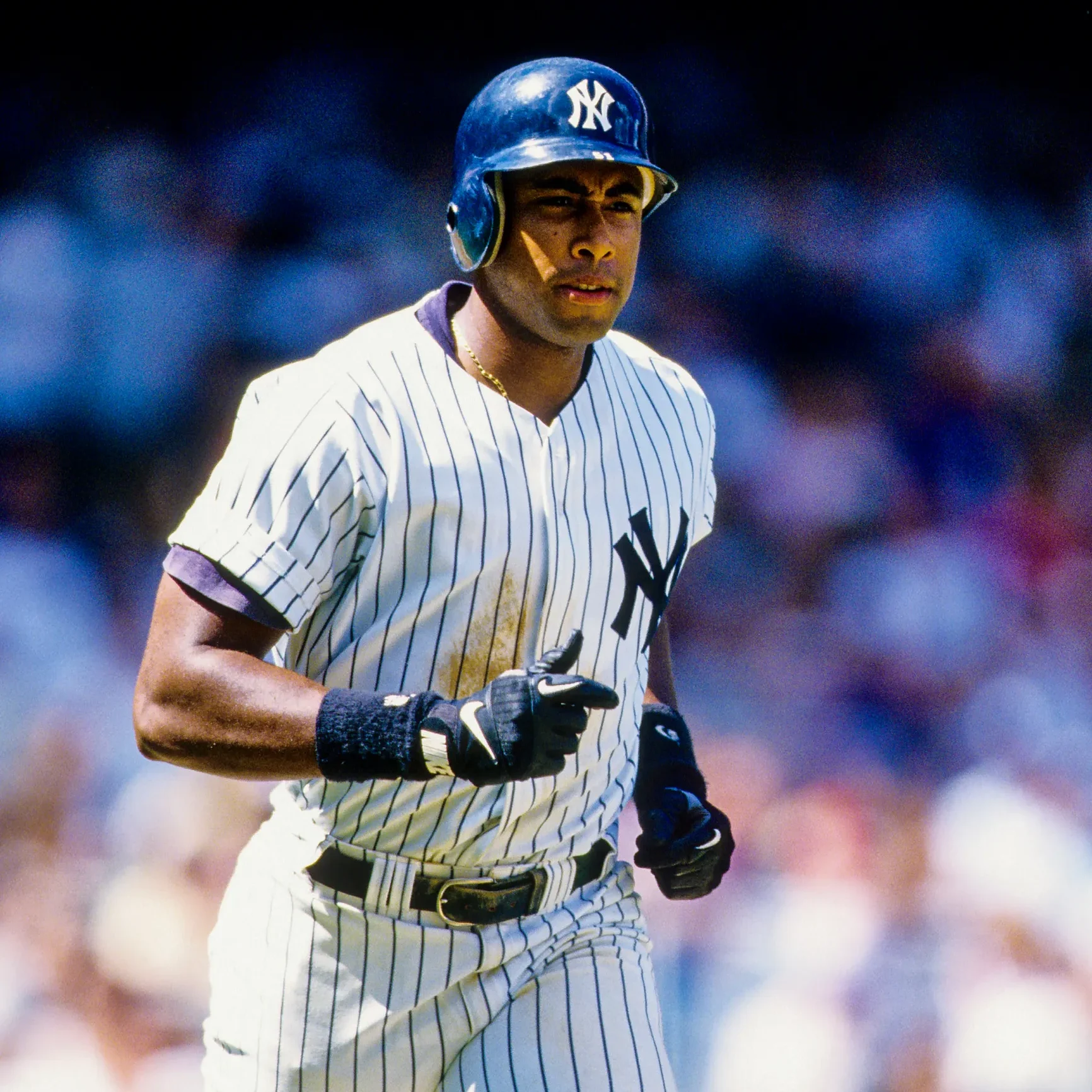 Bernie williams yankees signed signing auto signature autograph