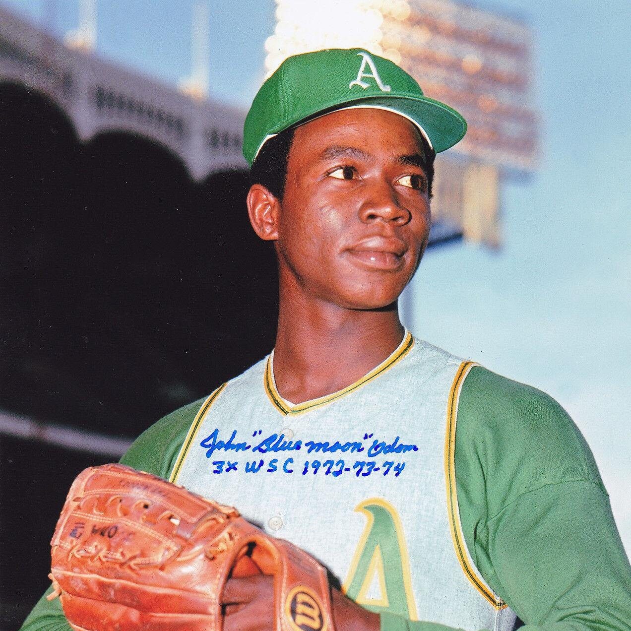 John blue moon odom signed signature auto autograph