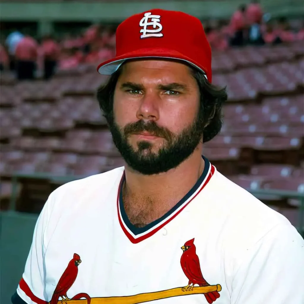 al hrabosky cardinals signed signature auto autograph