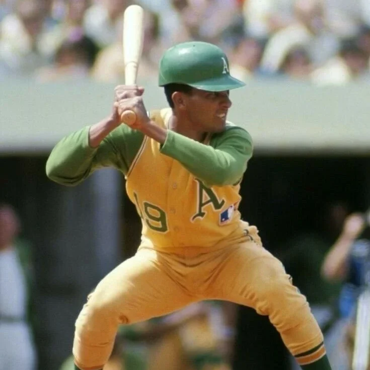 Bert Campaneris a's athletics signed auto autograph signature