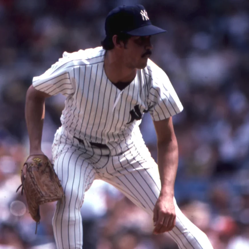 Ron guidry yankees signed auto autograph signature