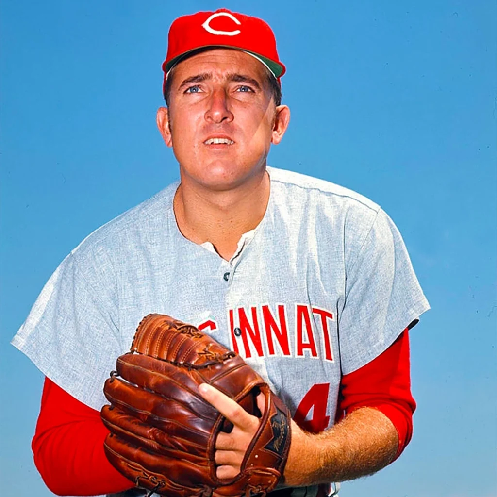 Jim maloney red signed signature auto autograph