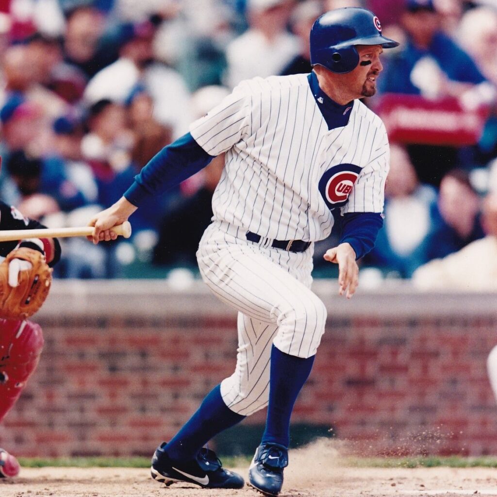 mark grace cubs signed signature auto autograph
