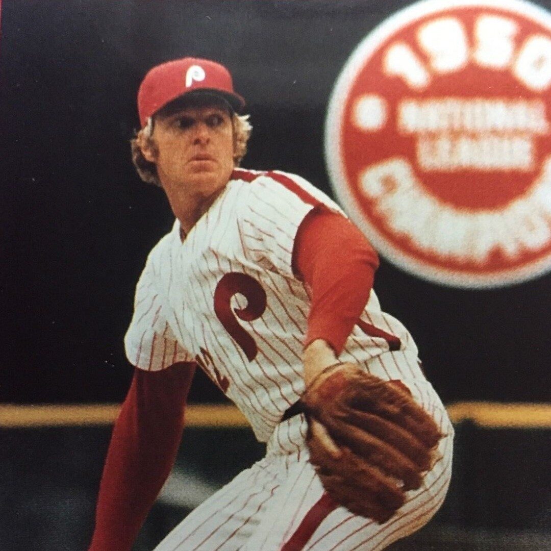 Ron Reed Phillies auto autograph signed signature