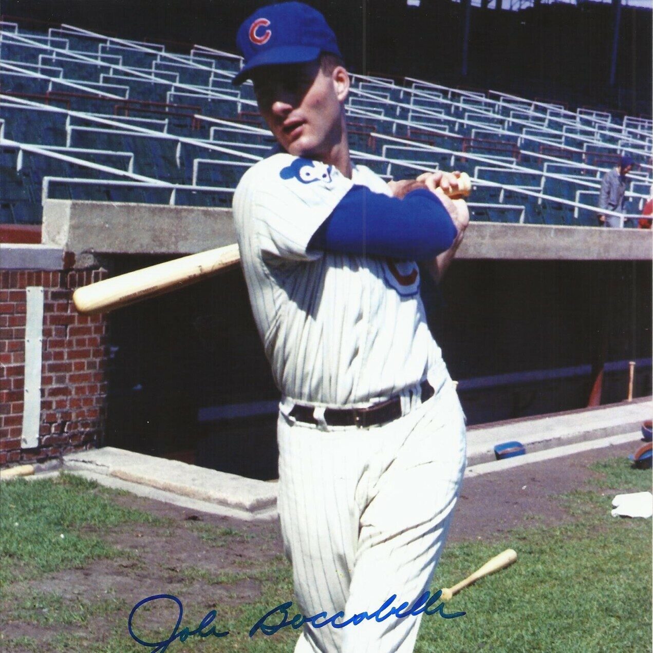 John Boccabella expos cubs signed auto autograph signature