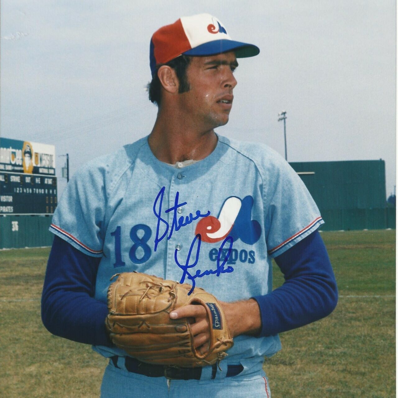 Steve Renko expos signed signature auto autograph