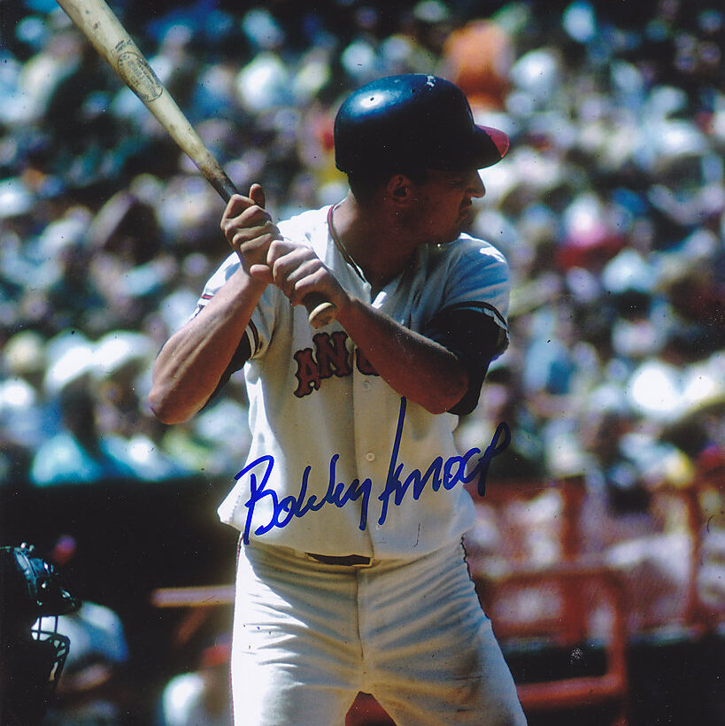 Bobby Knoop signed signature auto autograph angels