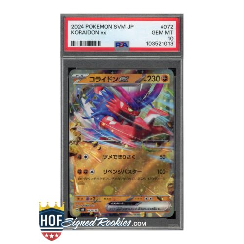 2024 Pokemon SVM JP KORAIDON ex PSA 10