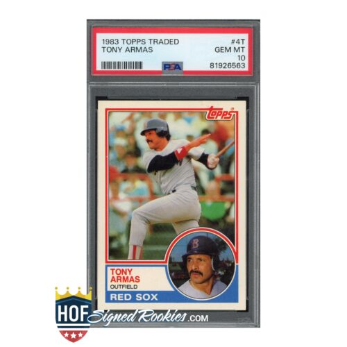 1983 Topps Traded #4T Tony Armas PSA 10