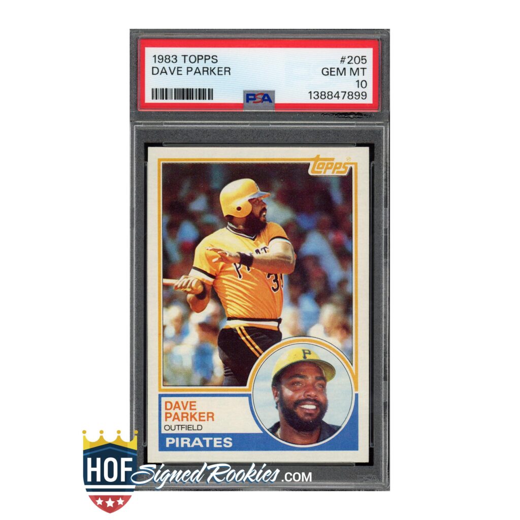 1983 Topps #205 Dave Parker PSA 10