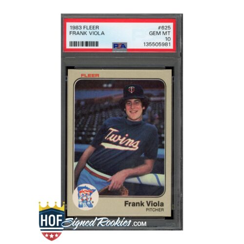 1983 Fleer #625 Frank Viola PSA 10