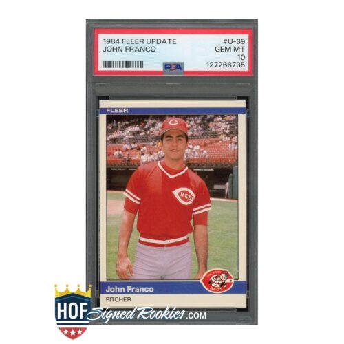 1984 Fleer Update #U-39 John Franco PSA 10