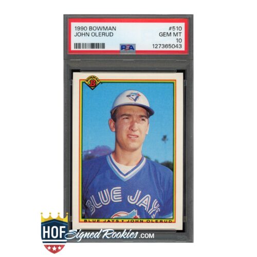 1990 Bowman #510 John Olerud PSA 10
