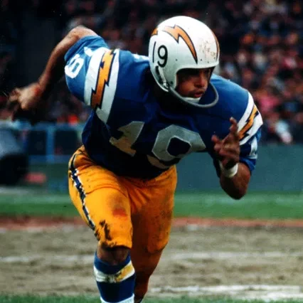 lance alworth chargers hof signed signing signature auto autograph