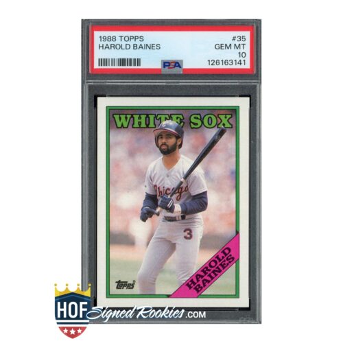 1988 Topps Harold Baines #35 PSA 10