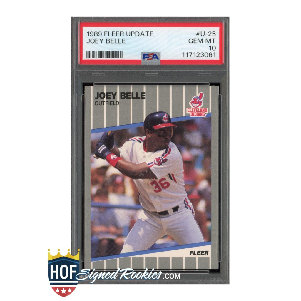1989 Fleer Update Joey Albert Belle PSA 10
