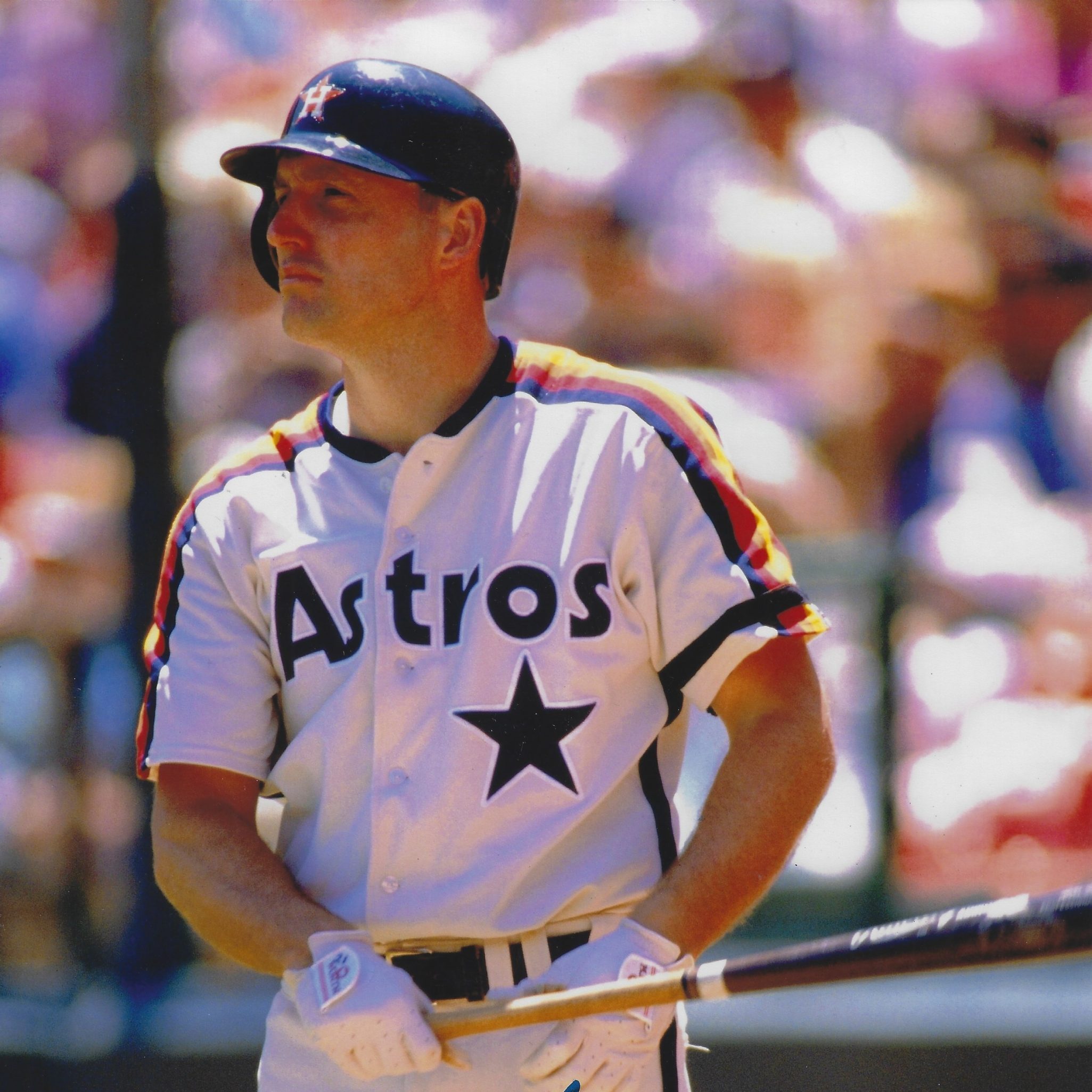 Terry Puhl astros signed signing signature auto autograph