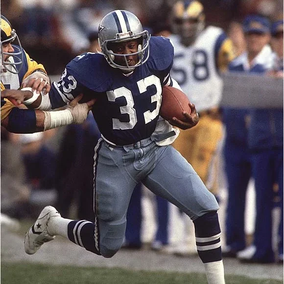 Tony dorsett cowboys hof signed signing signature auto autograph