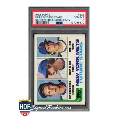 1982 Topps #623 Mets Stars Ron Gardenhire PSA 10