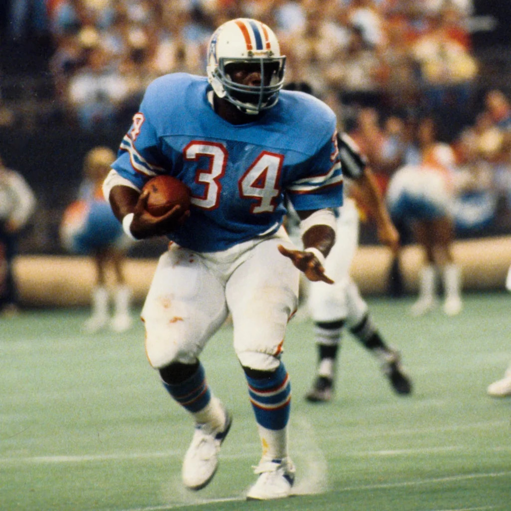 earl Campbell houston oilers hof signed signing signature auto autograph
