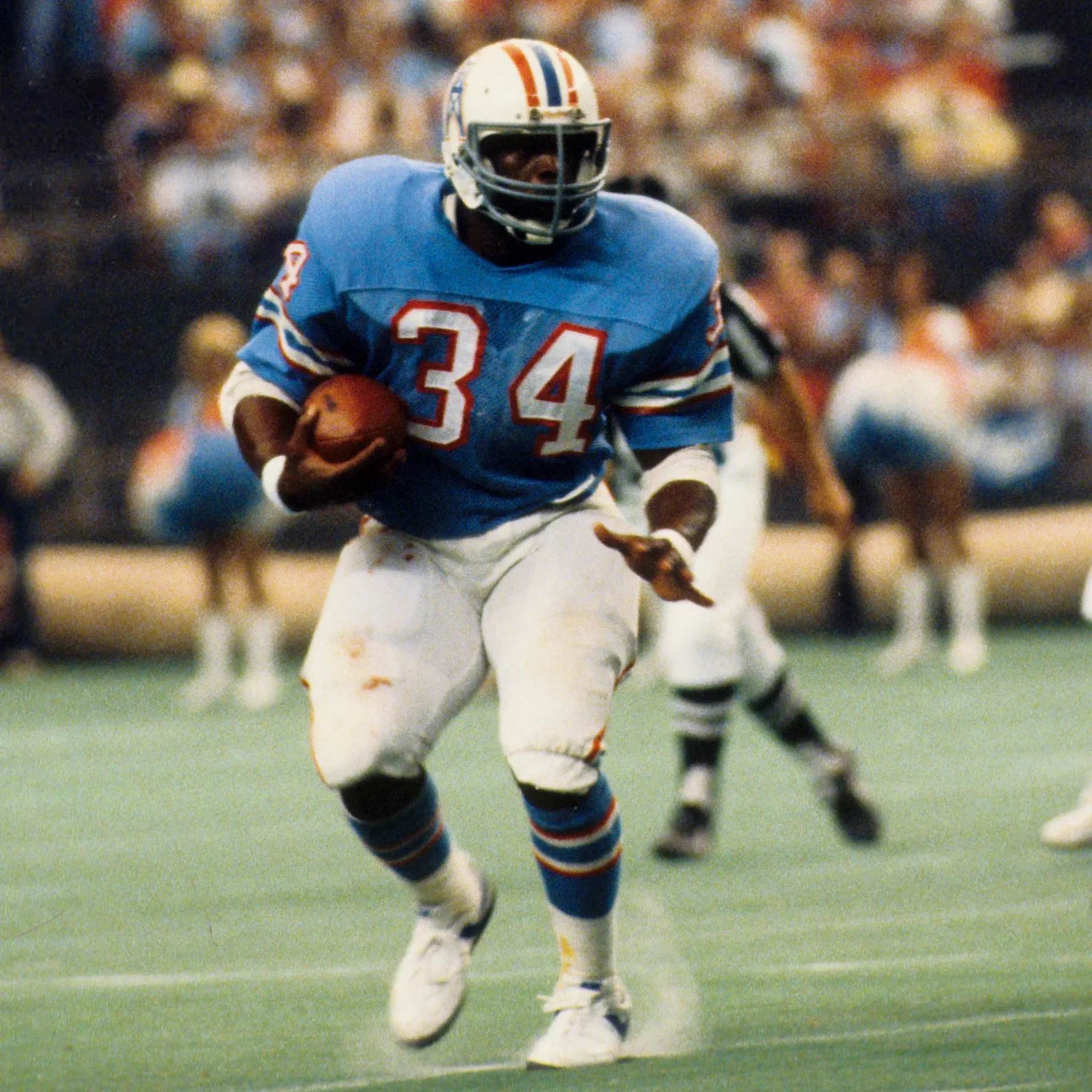 earl Campbell houston oilers hof signed signing signature auto autograph