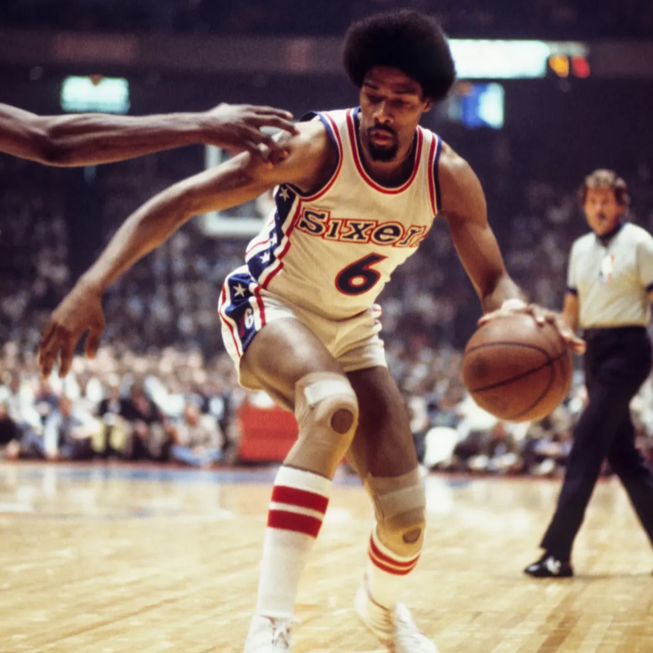 Julius erving 76ers hof signed signing auto autograph