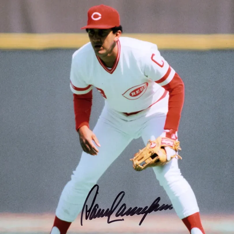 Dave concepción reds auto autograph signed signature signing