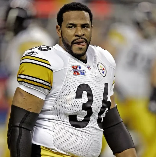 Jerome bettis hof steelers signed signing signature auto autograph