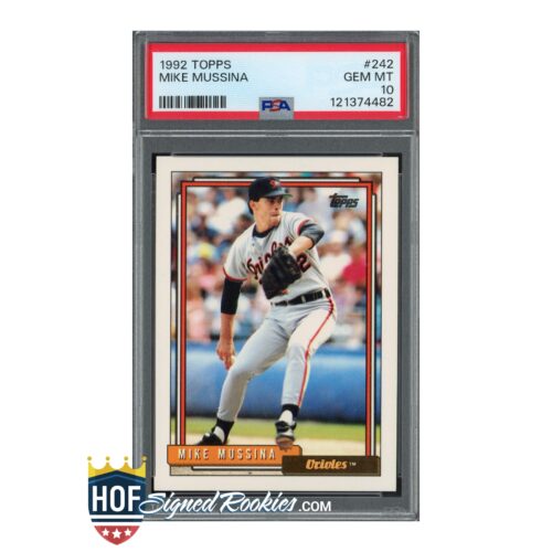 1992 Topps #242 Mike Mussina PSA 10