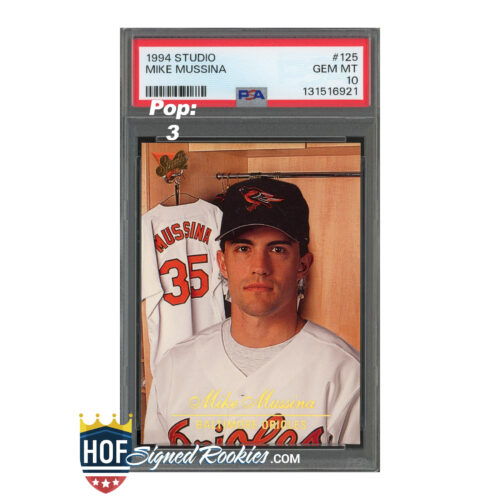 1994 Studio #125 Mike Mussina PSA 10