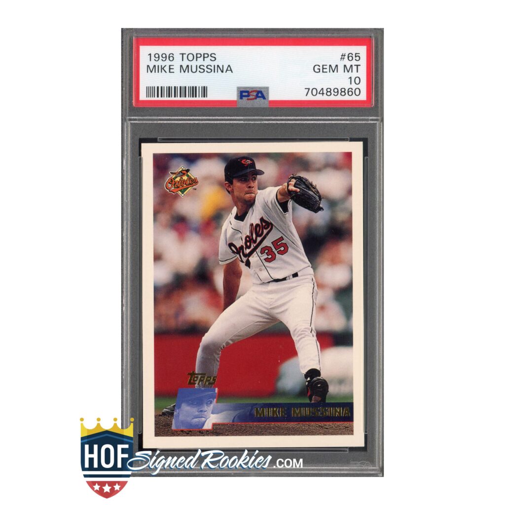 1996 Topps #65 Mike Mussina PSA 10